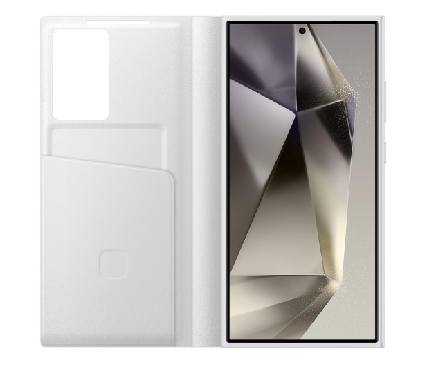 Samsung Smart View Wallet Case do Galaxy s24 ultra biały - 1210681 - zdjęcie